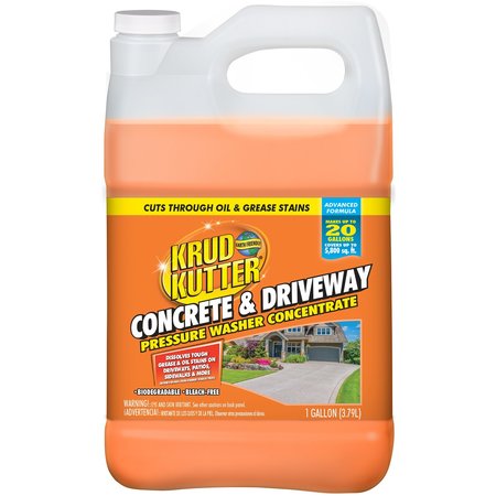 Krud Kutter Concrete and Driveway Pressure Washer Concentrate Advanced Formula, 1 Gal 344235